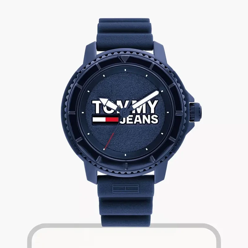 Tommy Hilfiger Tokyo Blue Silicone Men’s Watch- 1792000